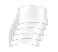 Buhdjfnke 5 Piezas de Repuesto para Capucha de Arenado, Viseras Protectoras Transparentes, Cubierta de Lente Desprendible para Pintar, Quitar el Polvo y Esmerilar.