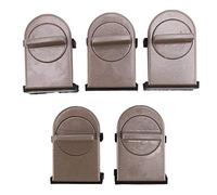 Buhdjfnke 5 Unids/Set Puerta Corredera Antirrobo Interruptor Cerradura Ventana Corrediza Bloqueador Correas Ventana Puerta de Seguridad para NiñOs Cerradura
