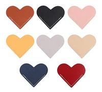 Buhdjfnke 8 Piezas de CorazóN MarcapáGinas PáGina Esquina Libro Marcador Hecho una Mano MarcapáGinas Suministros de Lectura para Estudiantes Profesores