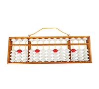 Buhdjfnke Abacus Chinese Abacus EducacióN MatemáTica Calculadora de Maestros Colgante Abacus EnseñAnza Abacus 58X19Cm para Profesor