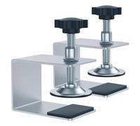 Buhdjfnke Abrazaderas para Gabinetes, Abrazadera de Instalación, Clip de Fijación para Cajones de Zinc, Plantilla Ajustable para Herrajes para Gabinetes de Carpintero, B