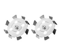 Buhdjfnke Accesorio de Mezcla de Impulsor de 2 Piezas Accesorio de Varilla de Taladro Eléctrico Accesorio de Mezcla de Varilla Mezcladora de Cemento