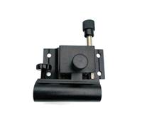 Buhdjfnke Accesorios para Caja de Pesca Negra, Rejilla de Aleación de Aluminio y Magnesio, Caja para Equipo de Pesca, Rejilla Grande para Protección de Peces