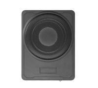 Buhdjfnke Altavoz de Graves Autoamplificado de 10 Pulgadas, Subwoofer para Coche de 800 W, Carcasa de Rendimiento Estable, para Coche, Camión, 12 V.