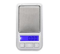 Buhdjfnke Báscula Electrónica Fácil y Práctica, Herramienta Portátil para Pesar Joyas, Mini Báscula Digital de Precisión de 200 G X 0,01 G.