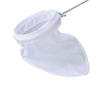 Buhdjfnke Bolsa de Filtro Multifunción Reutilizable, Fina, Filtro de Café, Leche, Té, Tamaño Mediano