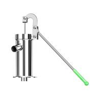 Buhdjfnke Bomba de Succión Manual de Acero Inoxidable para Pozos Domésticos, Bomba de Succión Manual para Aguas Subterráneas y Jardín.