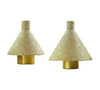 Buhdjfnke Broca Avellanadora, Pulidora, Boquilla de Fijación para Amoladora, Adaptador de Taladro Eléctrico con Refrescante para Metal