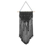 Buhdjfnke C-Art Tapiz hecho a mano, accesorios para fotos, tapices tejidos a mano, macramé decoración del hogar