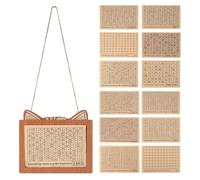 Buhdjfnke Caja de Ahorro de Dinero, de Madera con Objetivo de Dinero y Números, de Desafíos de Ahorro con Contador,A