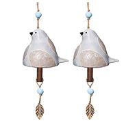 Buhdjfnke Campana Canto Pájaro, Campanilla Viento Campana Canto Pájaro, Decoración Jardín Campana Canto Pájaro, Carillón Viento Colgante, Soporte Carillón Viento