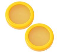 Buhdjfnke Contenedores de Silicona para Almacenar Alimentos para Mantenerlos Frescos: Recipientes para Aguacates, Limones y Tomates, Accesorios y Aparatos de Cocina en Color Amarillo