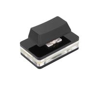 Buhdjfnke Custom Programable Macro USB Mini 1-Taste-Tastatur Ein-Tasten Linkung RGB Mechanischer Red Switch Mini-Tastatur A.