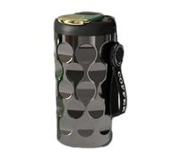 Buhdjfnke de Acero Inoxidable con Revestimiento de Cerámica, de Agua Gruesa de Alto Valor, de Diamante Portátil, de Café para Coche, Color Negro