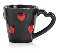 Buhdjfnke de Café de Cerámica Apta para Microondas y Lavavajillas. Regalos para Amantes, Mamás, Cumpleaños, Navidad, San Valentín.
