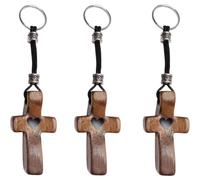 Buhdjfnke de Madera de Nogal con (3 Unidades), Cristiano de Nogal, Pequeño de Jesús, de Madera