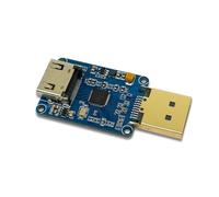 Buhdjfnke DP macho a - Placa adaptador hembra PS176, conversión con soporte para conversión HD 4K/60Hz