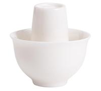 Buhdjfnke Elegante Juego de Tazas de Té de Porcelana : de Té de Jade con Grasa de Oveja, Tazas de Degustación de Té para una Experiencia Aromática