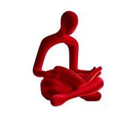 Buhdjfnke Escultura de arte abstracto, decoración, lector, rebaño, figura, decoración del hogar, escultura , , accesorios de escritorio, C