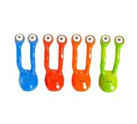 Buhdjfnke Estatuas Creativas de Caracol, Accesorios de Estatua de JardíN de Hadas con Ojo de EspíA para JardíN, Arte Divertido para DecoracióN de JardíN