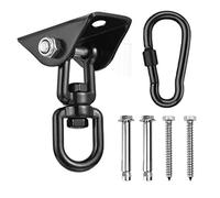 Buhdjfnke Gancho de Techo Silla Colgante 360 ° Girar Colgador de Columpio 450 KG Gancho de SuspensióN de Columpio para de Boxeo, Hamaca, Yoga, Etc.