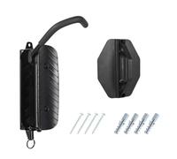 Buhdjfnke Gancho Pared Bicicleta, Estante Bicicleta, Estante Pared, Estante Estacionamiento Ajustable, Estante Exhibición Bicicleta Montaña Gancho Negro con Engranaje