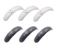 Buhdjfnke Guardabarros delantero para scooter eléctrico M365 Guardabarros delantero para scooter eléctrico Anti-barro y agua Accesorios de placa de plástico
