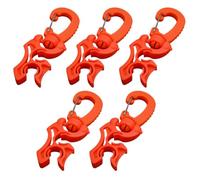 Buhdjfnke Hebilla de Liberación Rápida de Segunda Etapa de Repuesto para Buceo Regulador de Respiración BCD Abrazadera de Tubo Abrazadera de Tubo de Baja Presión Gancho de Manguera A