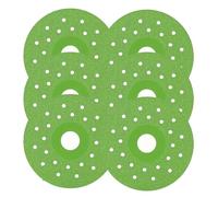 Buhdjfnke Hojas de Biseladas de Diamante para Cortar y Pulir Baldosas y Mármol, Disco de Corte de Vidrio de 4 Pulgadas, 1 mm (6 Piezas)