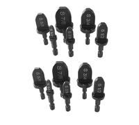 Buhdjfnke Juego de 2 Piezas de 6 Piezas de Expansor de Tubo Eléctrico con Hexagonal, Juego de Expansor de Tubo de Cobre para Aire Acondicionado