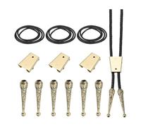 Buhdjfnke Kit de Accesorios para Corbatas Bolo para la Creación de Collares Estilo Western (DIY)