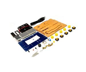 Buhdjfnke Kit de Juego de Bricolaje Juego de Soldadura de Soldadura ElectróNica DIY Juego de AvióN de Serpiente con Estuche de AcríLico Kit de FabricacióN de Consola de Juegos de PíXeles