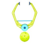 Buhdjfnke Kit de pickleball - Puerta Pickleball Entrenador Equipo de Ejercicio Juego de puerta ajustable para uso doméstico