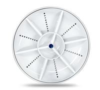 Buhdjfnke Lavavajillas Ultrasónico Mini Turbo Portátil, Lavadora de Verduras, Doméstico, Dispositivo de Lavavajillas B