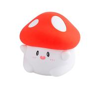 Buhdjfnke Luz LED de Silicona con Forma de Seta para Dormir Suave, Luz para Guardería, Lámpara Recargable Regulable, Decoración de Habitación