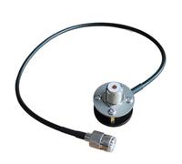 Buhdjfnke M Pipe Head Base UV+ Shortwave Tripod Antenna Installation Bracket Outdoor Portátil 1/4 Rosca