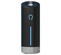 Buhdjfnke Máquina de aromaterapia negra compacta y silenciosa: difusor automático de fragancia para uso doméstico