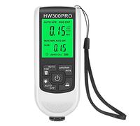 Buhdjfnke Medidor de Espesor de PelíCula LCD de RetroiluminacióN Digital Probador de Espesor de Pintura de AutomóVil Medidor de Espesor de Recubrimiento Herramienta de MedicióN