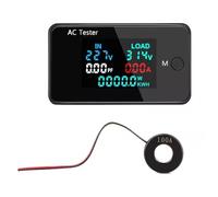 Buhdjfnke Medidor de Potencia de Corriente de Doble Voltaje KWS-AC305 Pantalla LCD Monitor de Potencia de CA Voltímetro Amperímetro Consumo de Energía Eléctrica del Consumidor