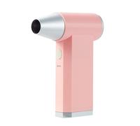 Buhdjfnke Mini Ventilador Portátil Turbo JetFan de 130 000 RPM y 50 M/S. Potente Ventilador de Conducto para un Flujo de Aire Eficiente, Color Rosa.