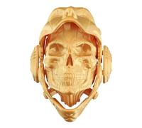 Buhdjfnke Modelo único de calavera deformada con impresión 3D, adornos de mesa, decoración de esqueleto impreso en 3D, juguete de alivio del estrés C