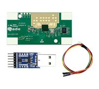 Buhdjfnke Módulo de Detección de Radar de Ondas Milimétricas con Seguimiento de Trayectoria de Conteo Humano 4T3R 60G HLK-LD6001