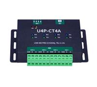 Buhdjfnke Módulo de Puerto Serie USB, Convertidor USB de Industrial A RS485 de 4 Vías, Módulo de Conversión Bidireccional con Chip CH344Q.