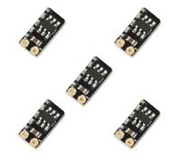 Buhdjfnke Módulo Indicador de Capacidad de Batería de Litio Ternaria, 5 Unidades, 1S, 3,7-4,2 V, Minipantalla LED, Comprobador de Potencia de Batería.