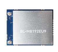 Buhdjfnke Módulo WiFi BL-M8192EU9 de Alta Potencia, Amplificador PA Dual de 2.4G, Módulo Inalámbrico de 28 DB y Larga Distancia.