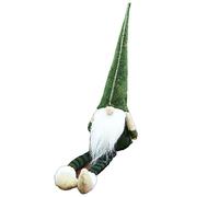 Buhdjfnke Navidad Piernas Largas Muñeca Sin Cara Nórdica Viento Timienta Familia Enana Decoración Regalo de Navidad C