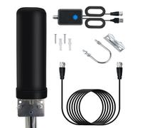 Buhdjfnke Nueva Antena de TV Digital para Interiores y Exteriores Tipo Barril HD DTMB DVB-B2 ATSC Antena de Terrestre Receptor de TV