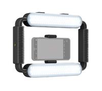 Buhdjfnke Para GVM TL-10S 10W Smartphone Video Rig Light Handheld Smartphone Video Rig Light Handheld Handy Selfie Light con estabilizador Soporte Vlog Grip