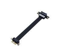 Buhdjfnke PCIE X1 Extender Riser Card 20cm 16Gbps PCI Express 4.0 X1 to X1 X1 Extender Band Cable PCIE 1X Riser Card para ordenador A