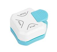 Buhdjfnke Perforadora de Esquinas Chaflán de 3 Vías, Cortador Esquinas Papel Artesanal para Manualidades Papel, Laminado, Cartulina, Tarjeta de Presentación, Bricolaje, Fotográfico